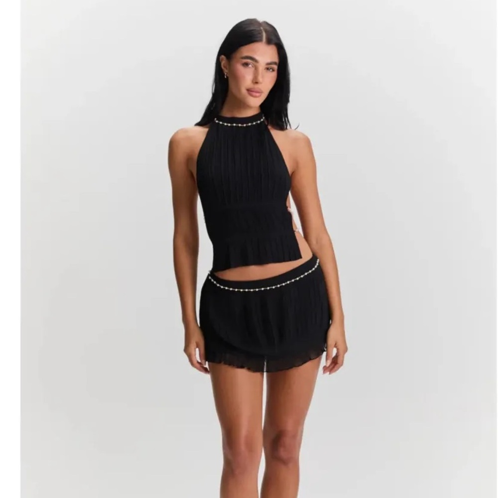 Sasha Therese Perla Set Black NWT